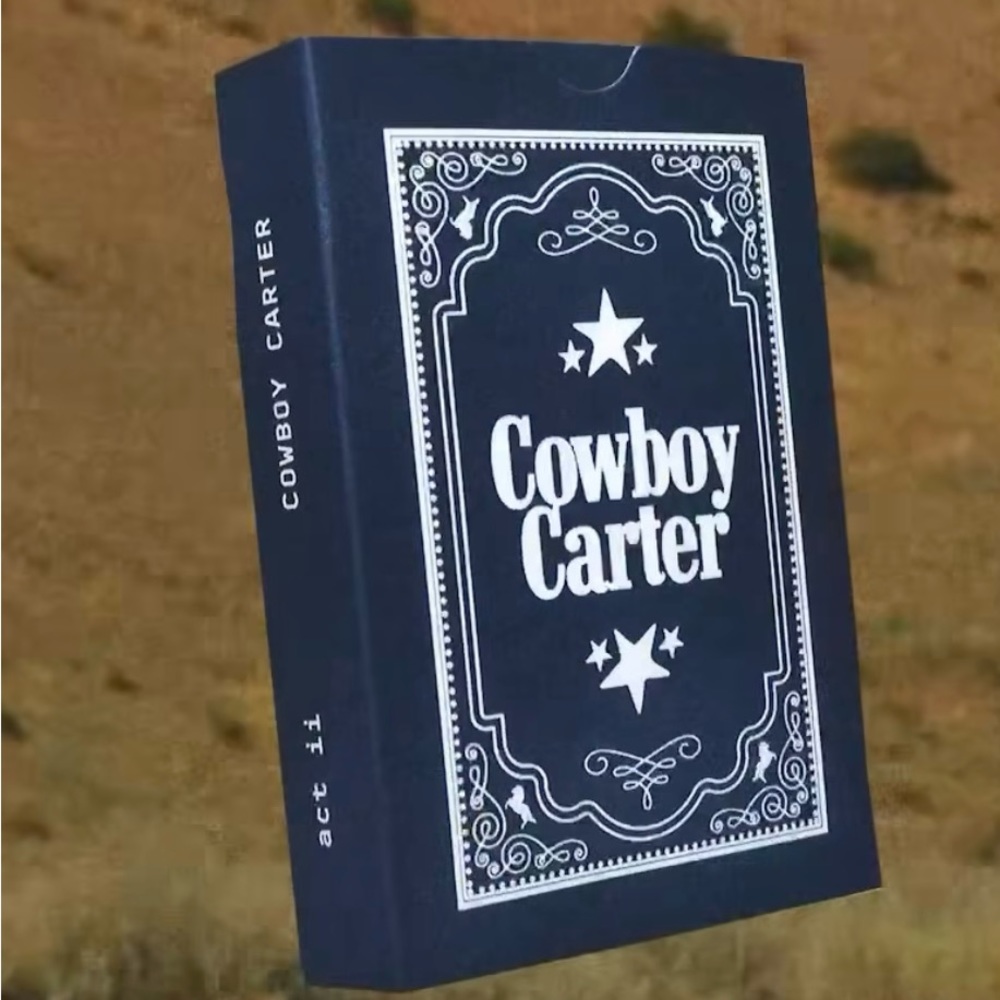 Act ii Cowboy Carter Beyoncé HOLD’EM Playing Cards